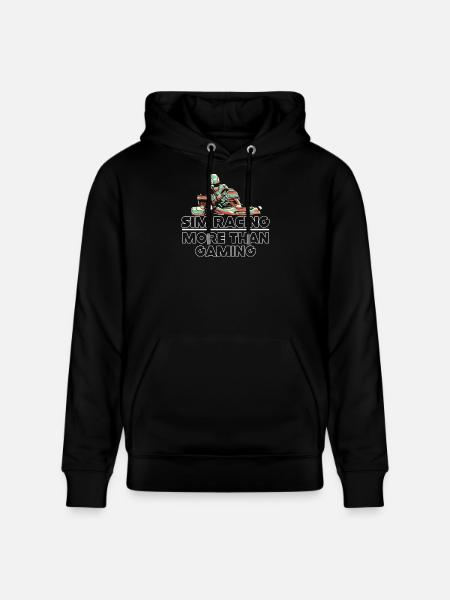 Sim-Racing mehr als Gaming - Stanley/Stella Unisex Bio-Hoodie CRUISER  - Schwarz