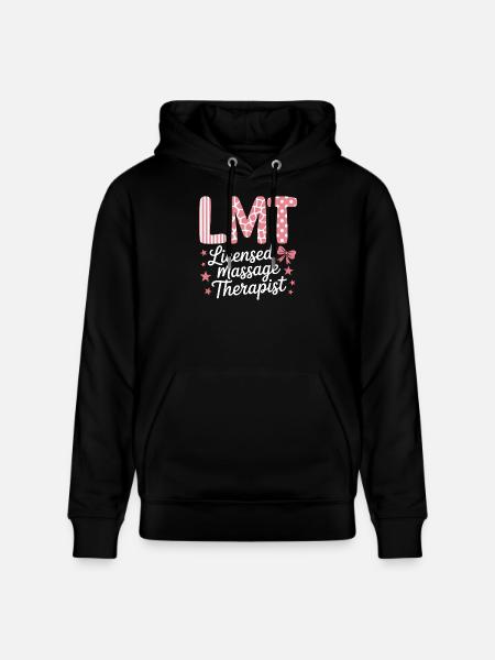 Masseuse Sayings Massage Funny Masseur Gift - Stanley/Stella CRUISER Unisex Organic Hoodie - black