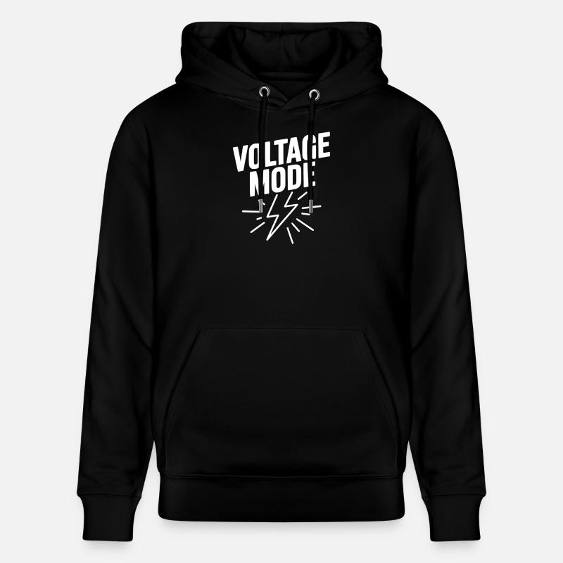 Mode de tension - Sweat à capuche bio CRUISER Stanley/Stella Unisexe - noir