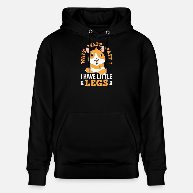 Attends-moi, j’ai de petites jambes - Sweat à capuche bio CRUISER Stanley/Stella Unisexe - noir