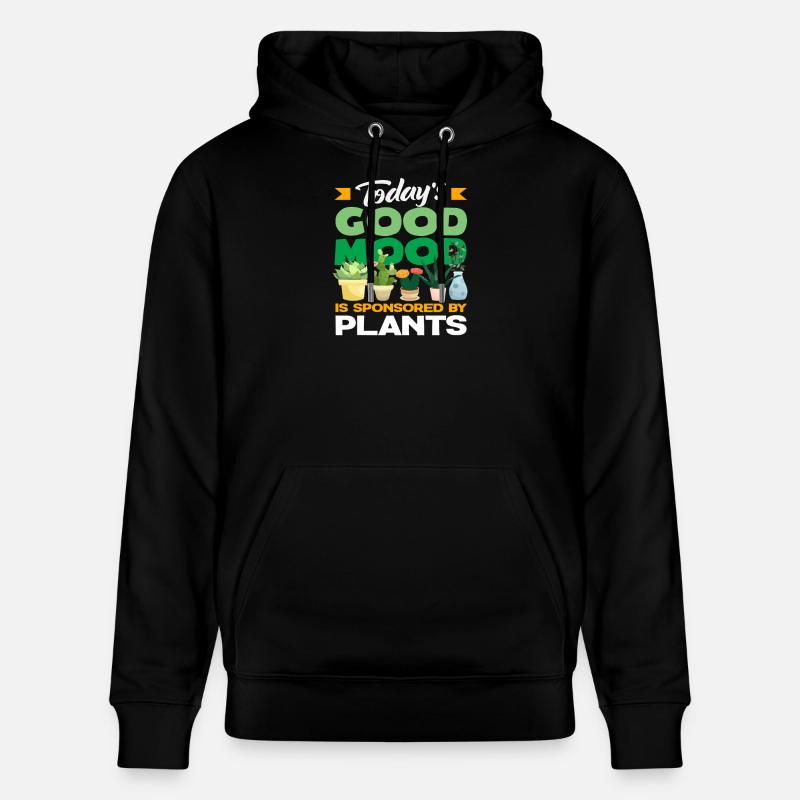 Succulente amoureuse des plantes - Sweat à capuche bio CRUISER Stanley/Stella Unisexe - noir