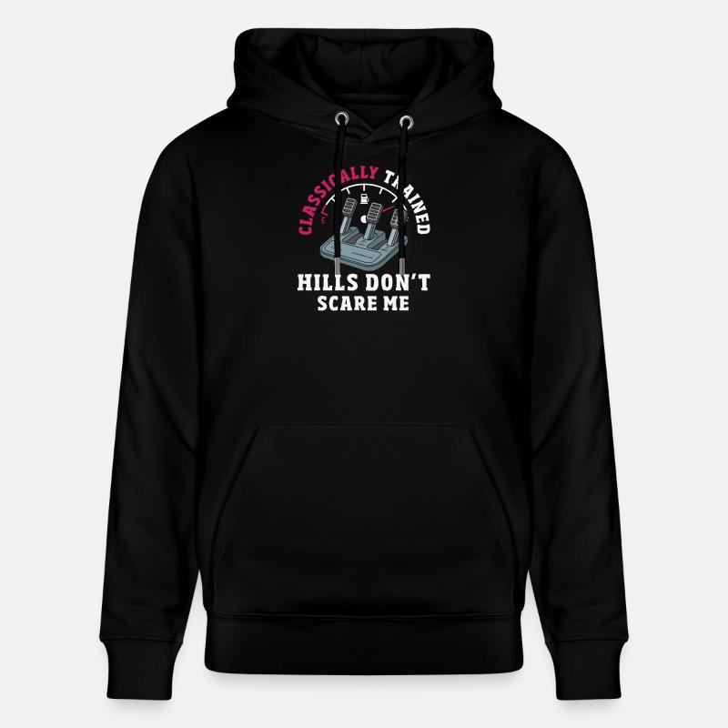 Manuelles Auto, Klassisch Ausgebildeter - Stanley/Stella Unisex Bio-Hoodie CRUISER - Schwarz