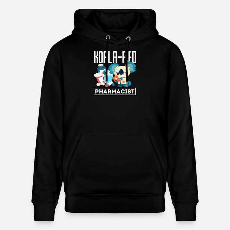Koala-apotheker Pharmazietechniker - Stanley/Stella Unisex Bio-Hoodie CRUISER - Schwarz