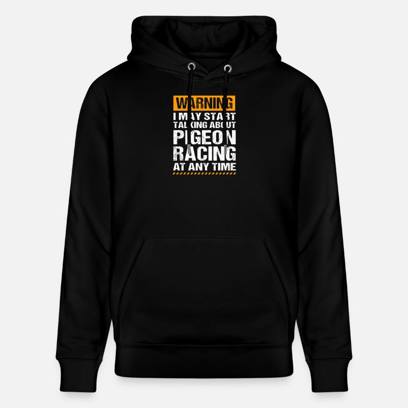 Course de pigeons Pigeons - Sweat à capuche bio CRUISER Stanley/Stella Unisexe - noir