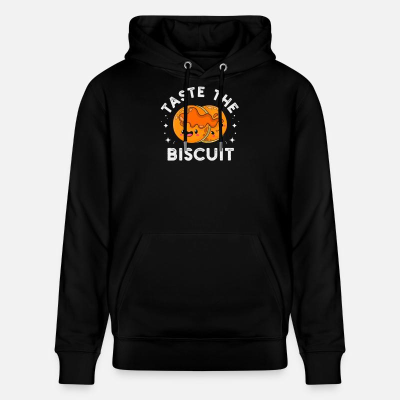 Probieren Sie das Biscuit-Duo - Stanley/Stella Unisex Bio-Hoodie CRUISER  - Schwarz