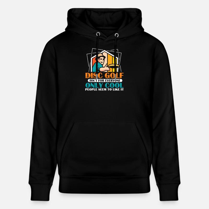 Disc Golf Geschenke Discgolf - Stanley/Stella Unisex Bio-Hoodie CRUISER  - Schwarz