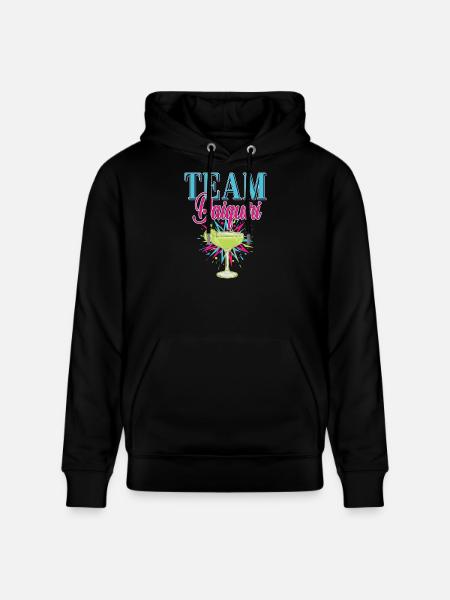 Hen Party Cocktail Team Daiquiri - Stanley/Stella CRUISER Unisex Organic Hoodie - black