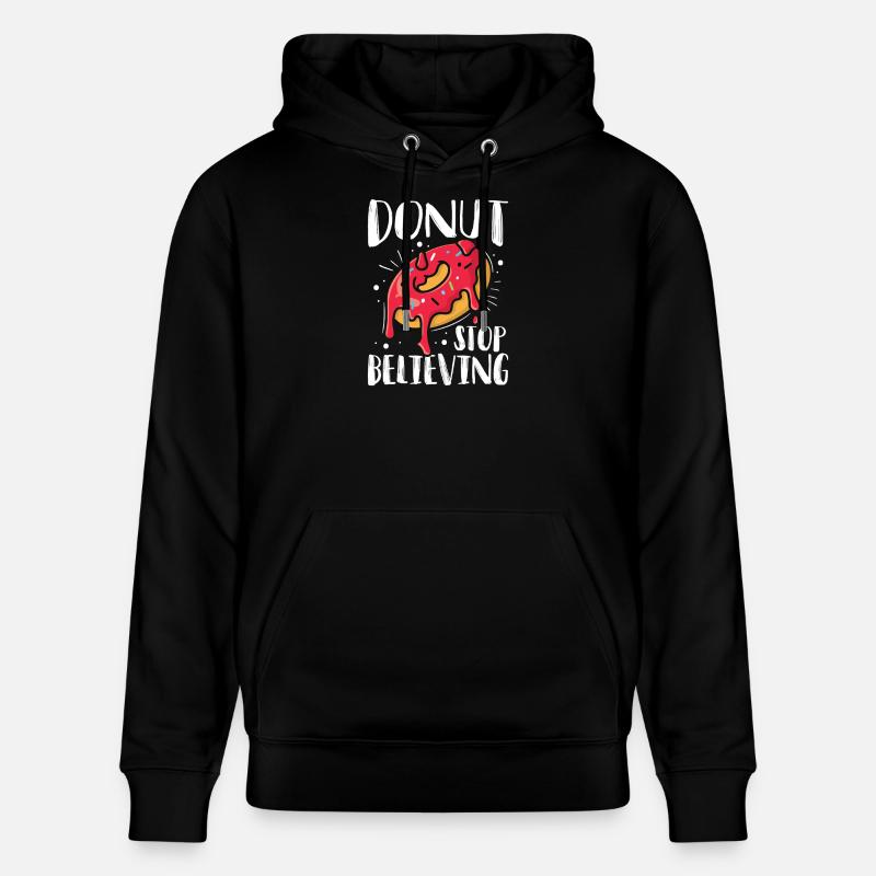 Restauration rapide en donuts - Sweat à capuche bio CRUISER Stanley/Stella Unisexe - noir