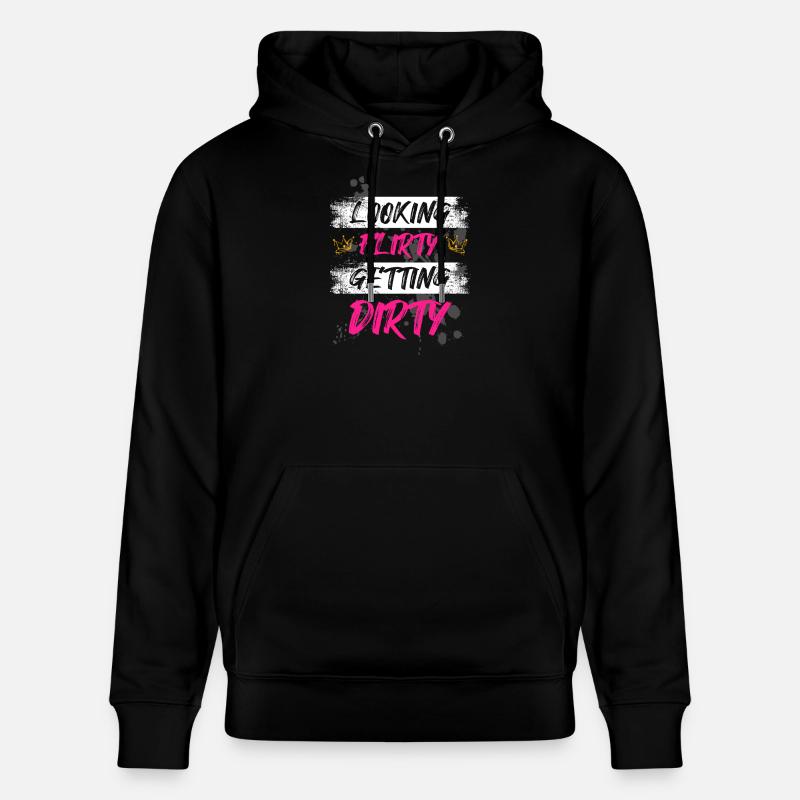Look coquin Schlammlauf Course boueuse - Sweat à capuche bio CRUISER Stanley/Stella Unisexe - noir