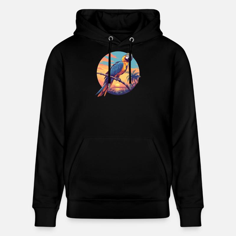 L’ère de l’ara - Sweat à capuche bio CRUISER Stanley/Stella Unisexe - noir