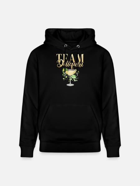 Hen Party Cocktail Team Daiquiri - Stanley/Stella CRUISER Unisex Organic Hoodie - black