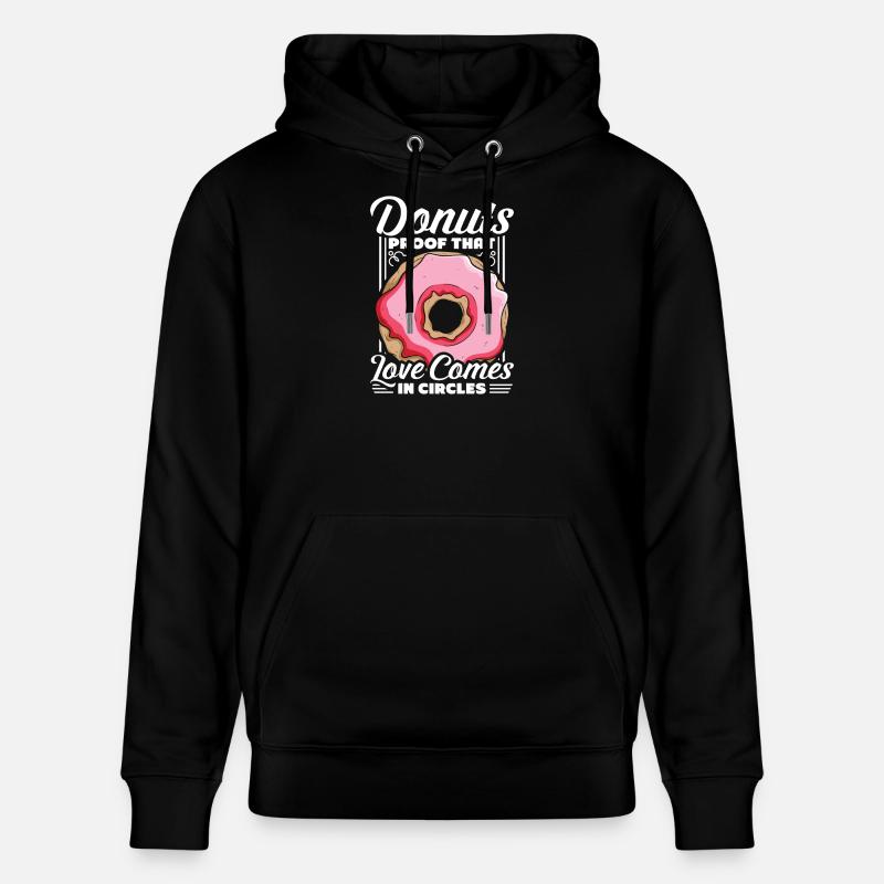 Restauration rapide en donuts - Sweat à capuche bio CRUISER Stanley/Stella Unisexe - noir