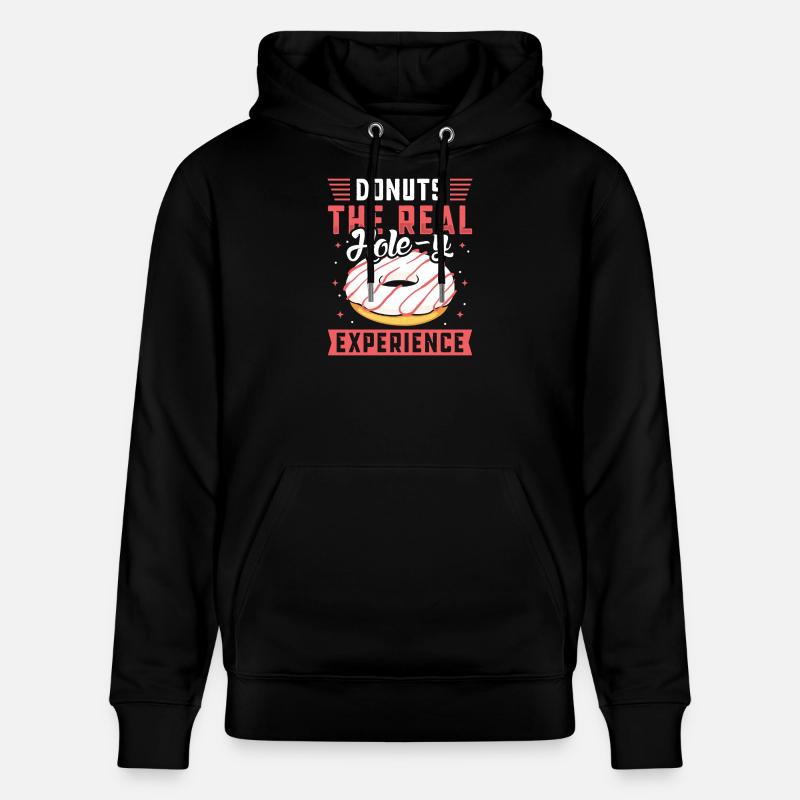 Restauration rapide en donuts - Sweat à capuche bio CRUISER Stanley/Stella Unisexe - noir