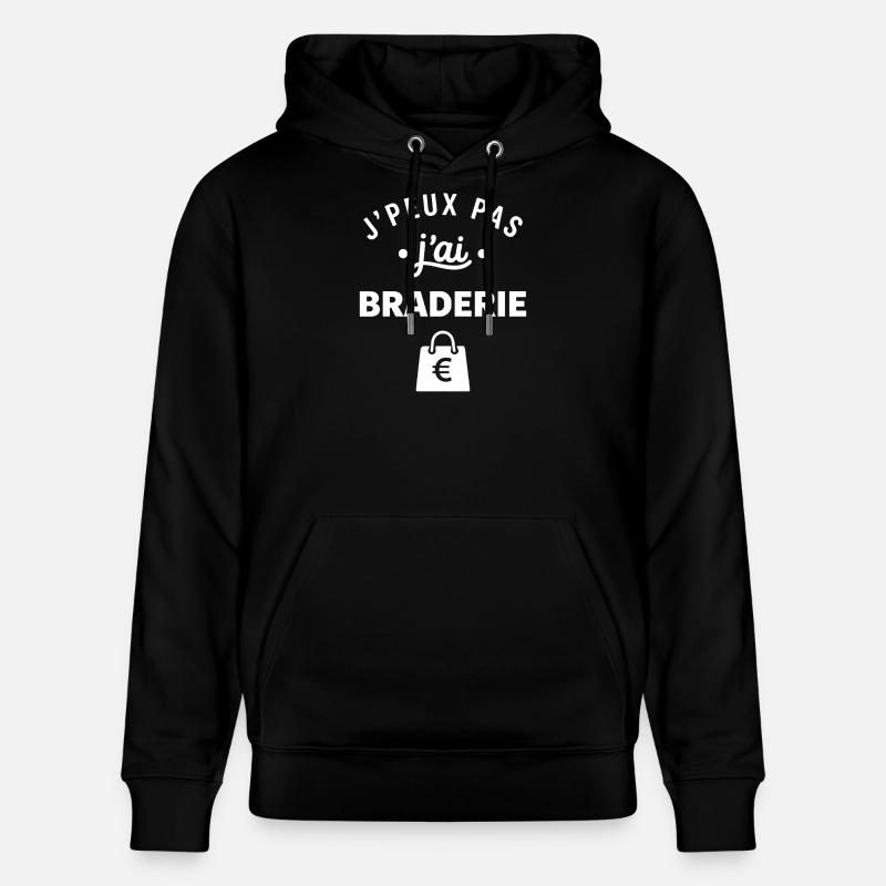 J'peux pas j'ai Braderie - Sweat à capuche bio CRUISER Stanley/Stella Unisexe - noir