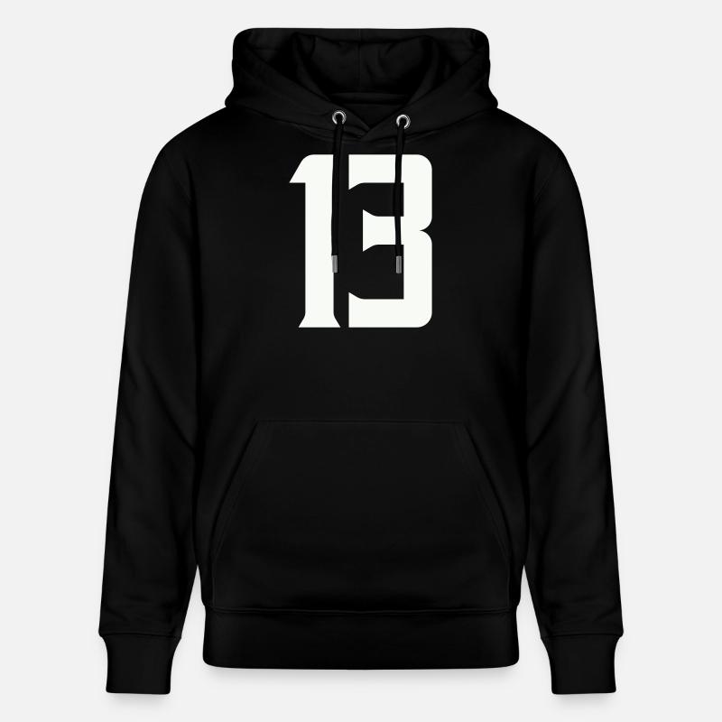 13 - Sweat à capuche bio CRUISER Stanley/Stella Unisexe - noir