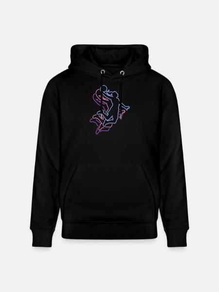 Basket-ball féminin - Sweat à capuche bio CRUISER Stanley/Stella Unisexe - noir