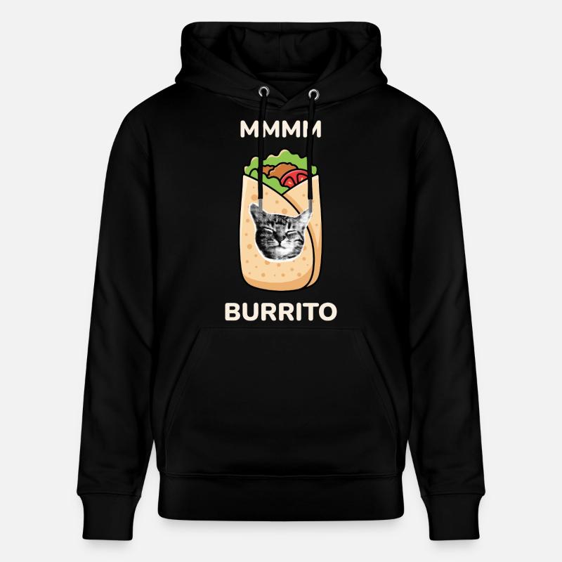 Burrito-MMMM - Sweat à capuche bio CRUISER Stanley/Stella Unisexe - noir