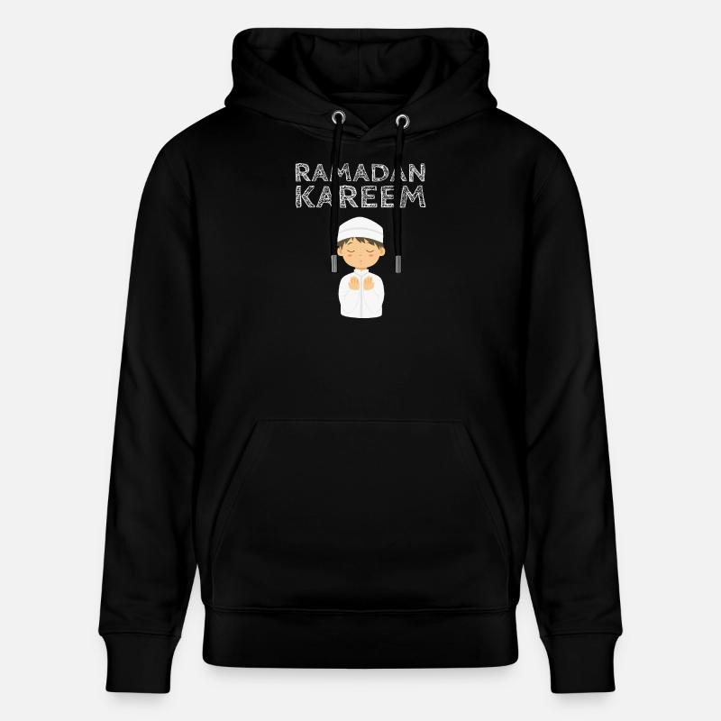 Ramadan Kareem-Gebetskind - Stanley/Stella Unisex Bio-Hoodie CRUISER  - Schwarz