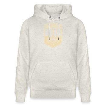 Grounded Mindfulness Balance - Stanley/Stella CRUISER Unisex Organic Hoodie - heather oatmeal - Front - Alina (178cm) & Michal (187cm)