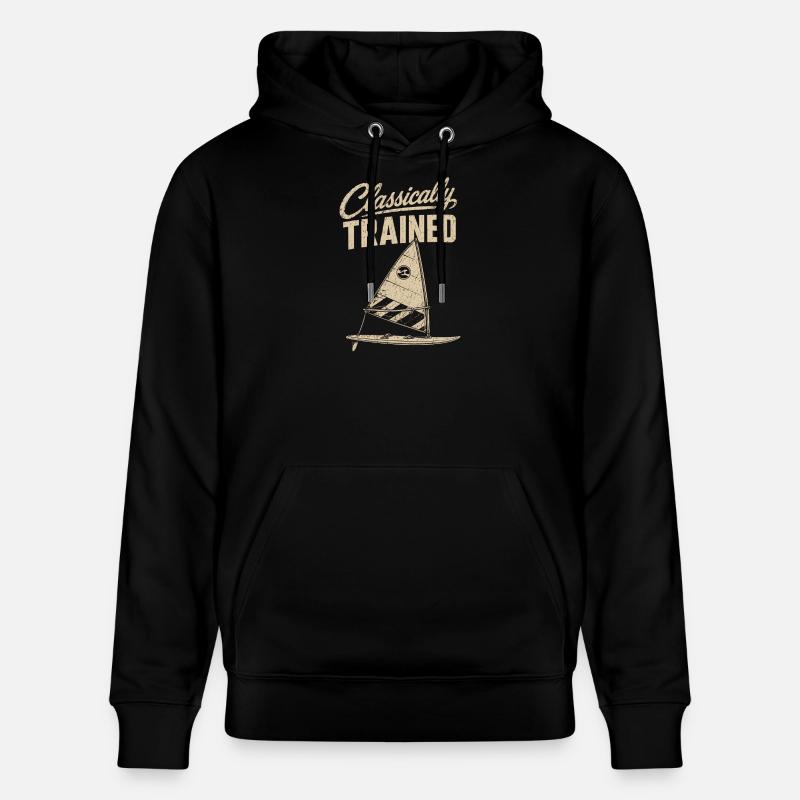 Classically Trained Sailor Tee - Stanley/Stella Unisex Bio-Hoodie CRUISER  - Schwarz