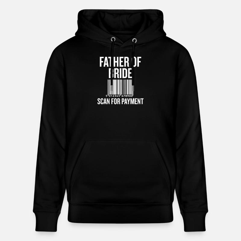 Père de la mariée Badgecode Tee - Sweat à capuche bio CRUISER Stanley/Stella Unisexe - noir