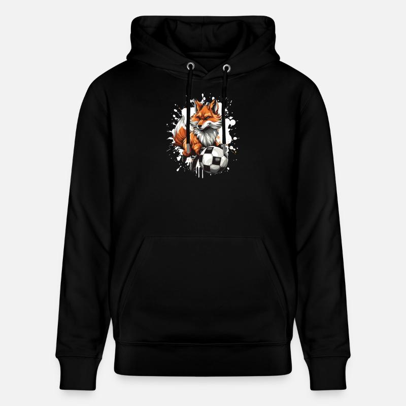 Équipe de football de Fox - Sweat à capuche bio CRUISER Stanley/Stella Unisexe - noir