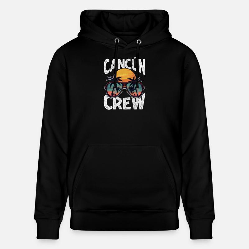 Équipe de Cancun - Sweat à capuche bio CRUISER Stanley/Stella Unisexe - noir