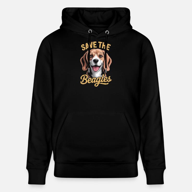 Sauvez les Beagle - Sweat à capuche bio CRUISER Stanley/Stella Unisexe - noir
