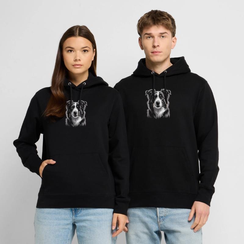 Boder Collie Stanley/Stella Unisex Bio-Hoodie CRUISER 
