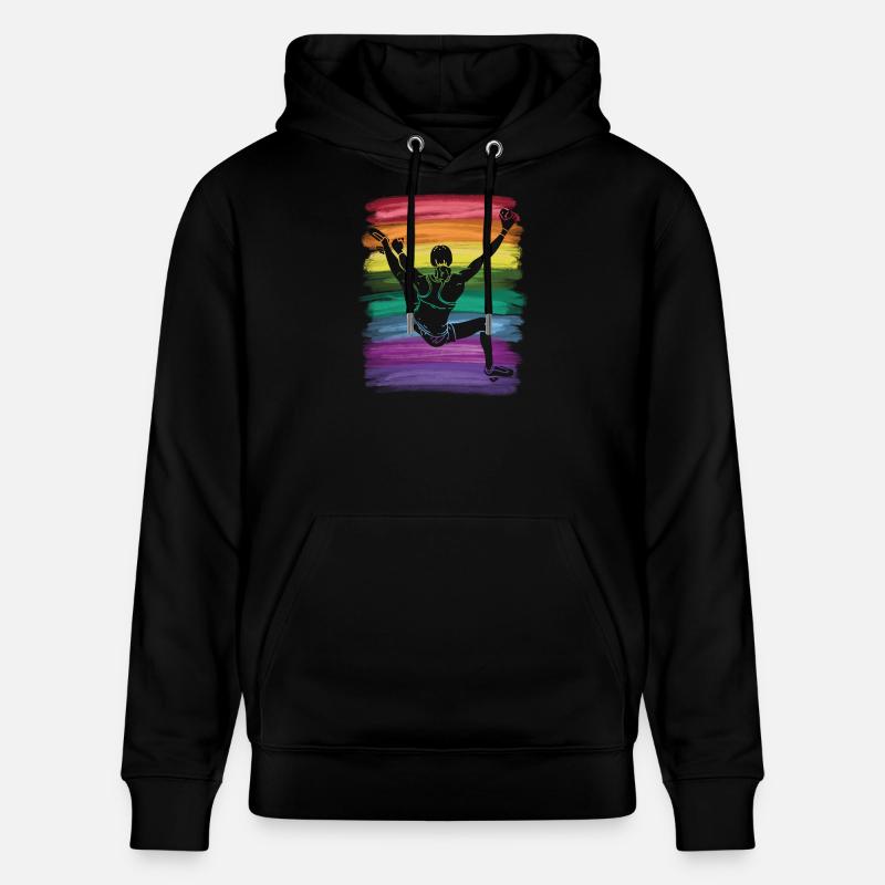 Bloc de bloc de Boulderer - Sweat à capuche bio CRUISER Stanley/Stella Unisexe - noir