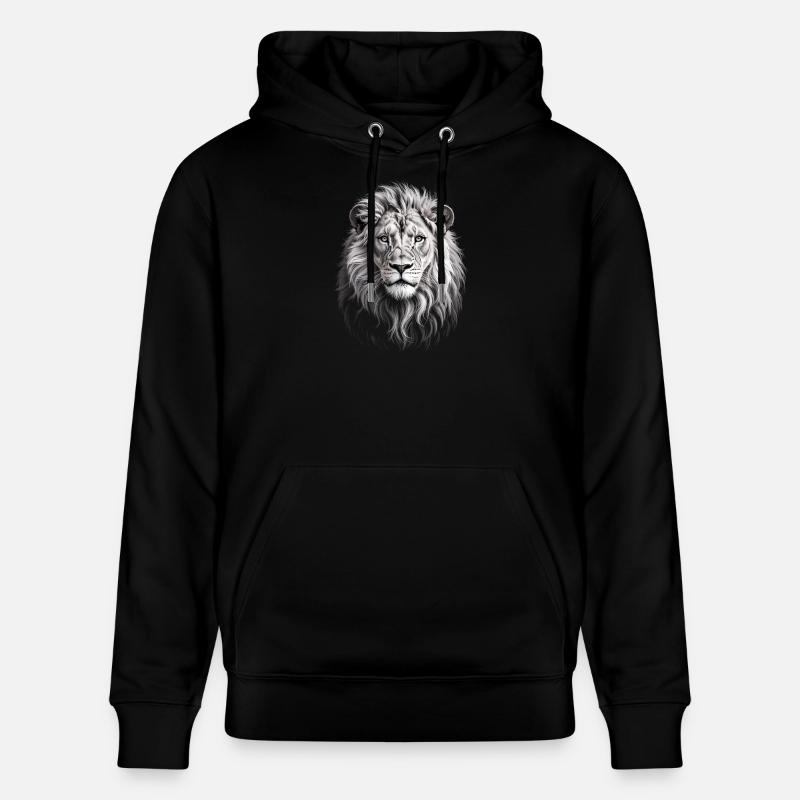 Lion Head Lion - Sweat à capuche bio CRUISER Stanley/Stella Unisexe - noir