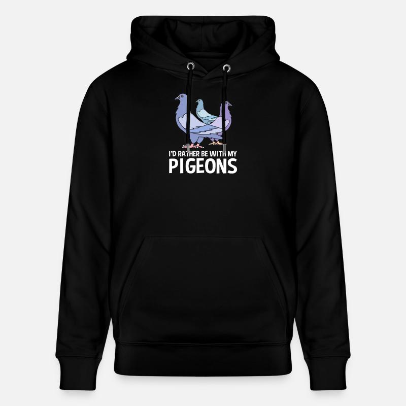 Pigeons Pigeon - Sweat à capuche bio CRUISER Stanley/Stella Unisexe - noir