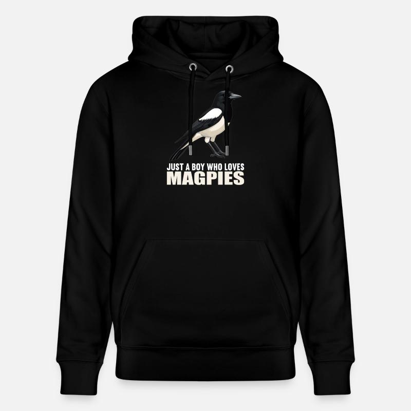 Pies Magpie - Sweat à capuche bio CRUISER Stanley/Stella Unisexe - noir