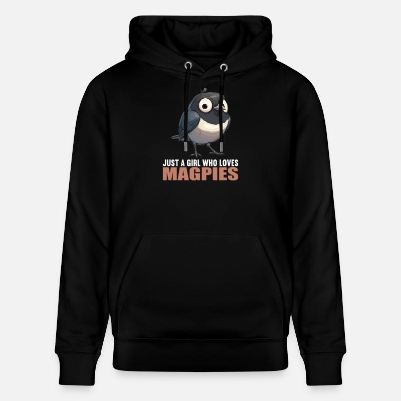 Pies Magpie - Sweat à capuche bio CRUISER Stanley/Stella Unisexe - noir