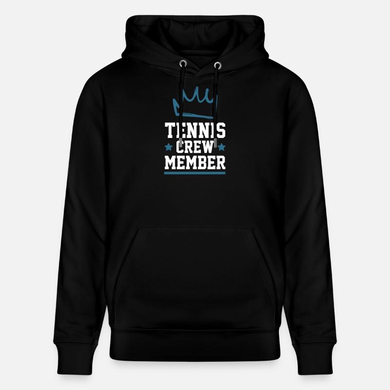 Équipe de tennis - Sweat à capuche bio CRUISER Stanley/Stella Unisexe - noir