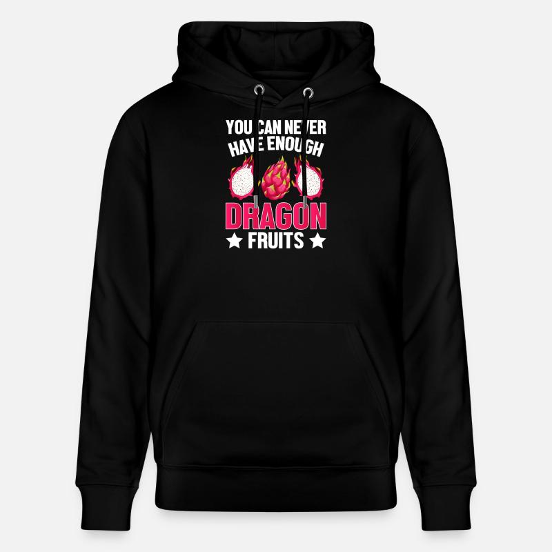 Genug Drachenfrüchte Design - Stanley/Stella Unisex Bio-Hoodie CRUISER  - Schwarz