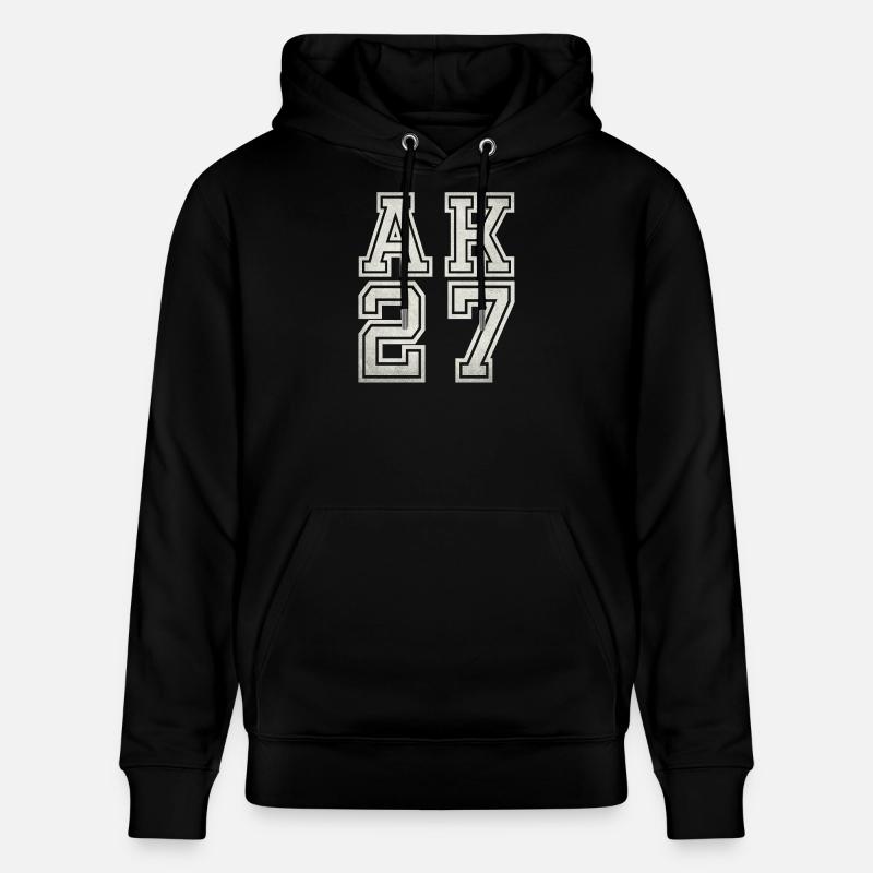 AK 27 - Sweat à capuche bio CRUISER Stanley/Stella Unisexe - noir