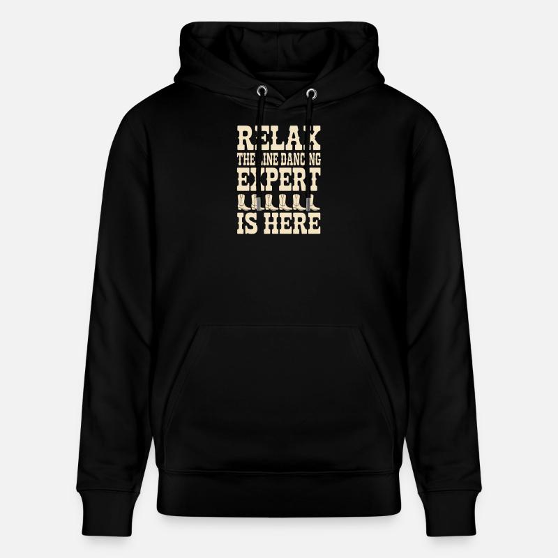 Line Dancing Line Dance Geschenk - Stanley/Stella Unisex Bio-Hoodie CRUISER  - Schwarz