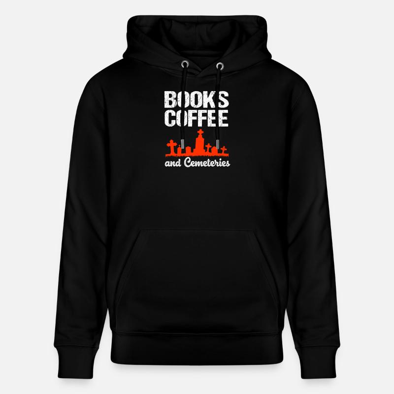 Café funéraire - Sweat à capuche bio CRUISER Stanley/Stella Unisexe - noir