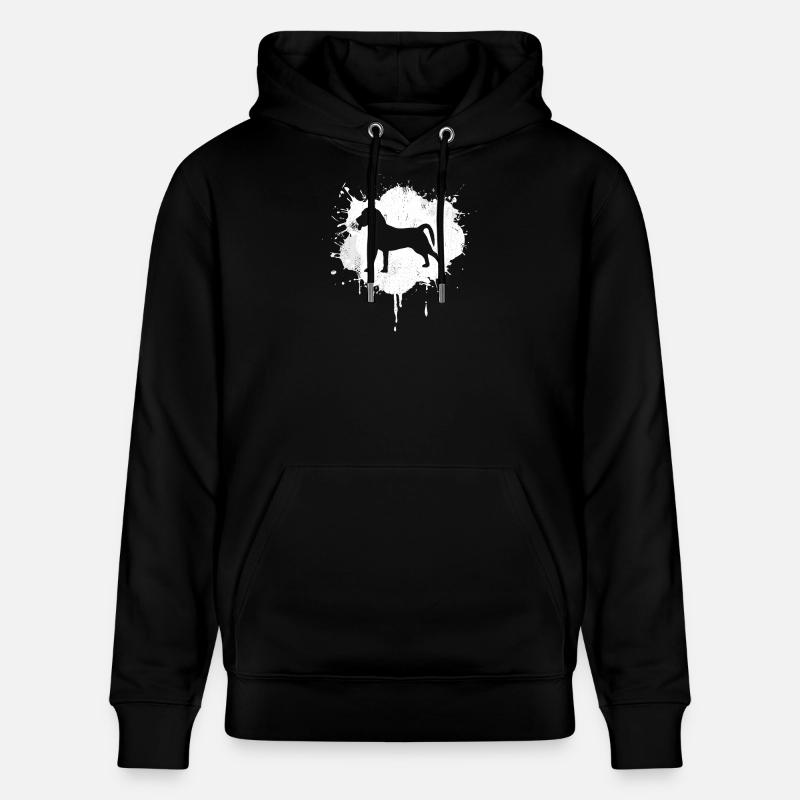 Croquis de chien - Sweat à capuche bio CRUISER Stanley/Stella Unisexe - noir