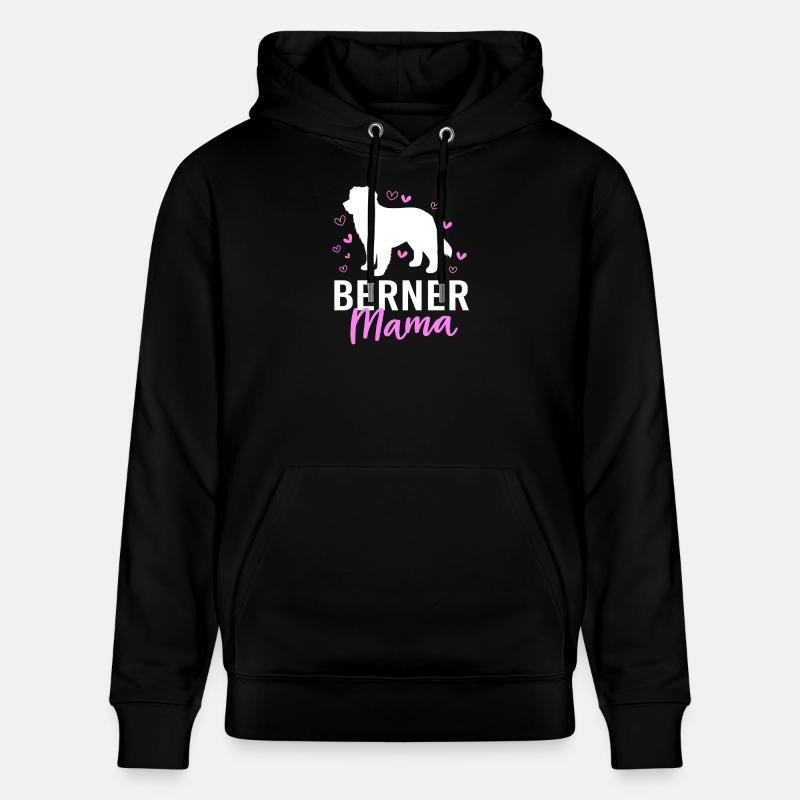 Bouvier bernois - Sweat à capuche bio CRUISER Stanley/Stella Unisexe - noir