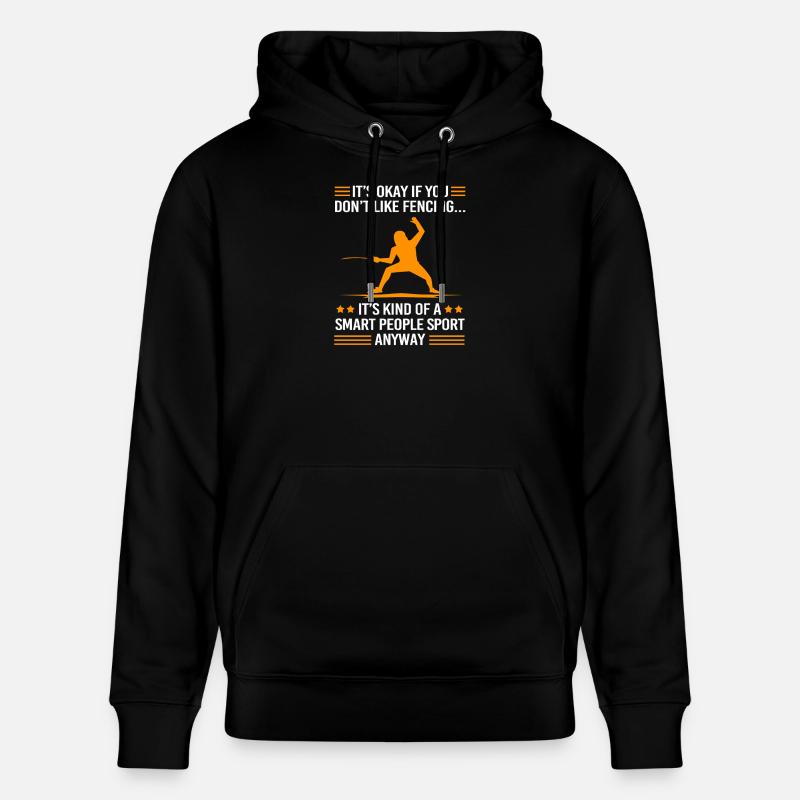 Fechten - Stanley/Stella Unisex Bio-Hoodie CRUISER  - Schwarz