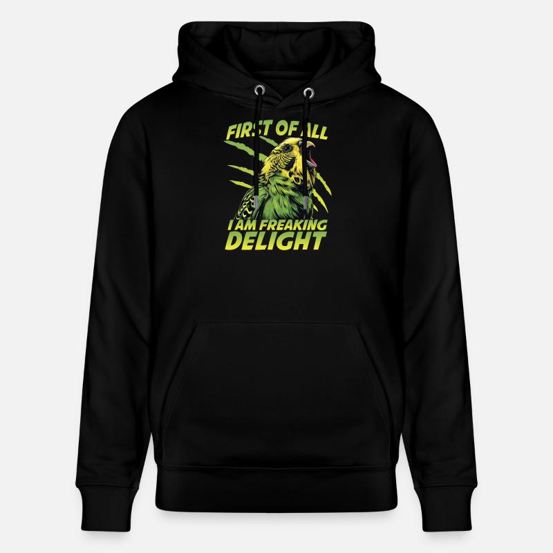 Habit perruche d’ami perruche Welli - Sweat à capuche bio CRUISER Stanley/Stella Unisexe - noir