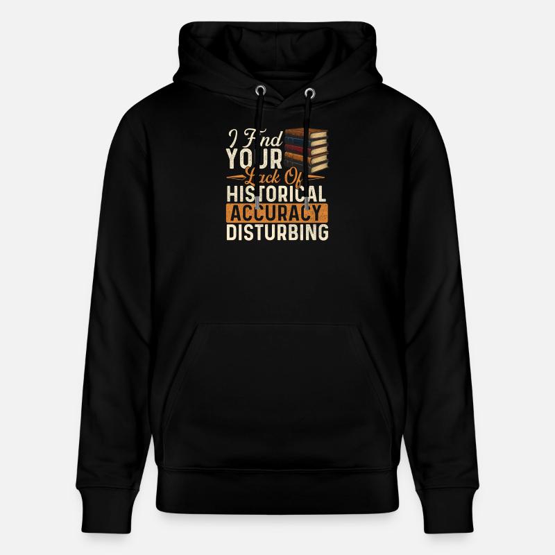 Exactitude historique Histoire troublante - Sweat à capuche bio CRUISER Stanley/Stella Unisexe - noir