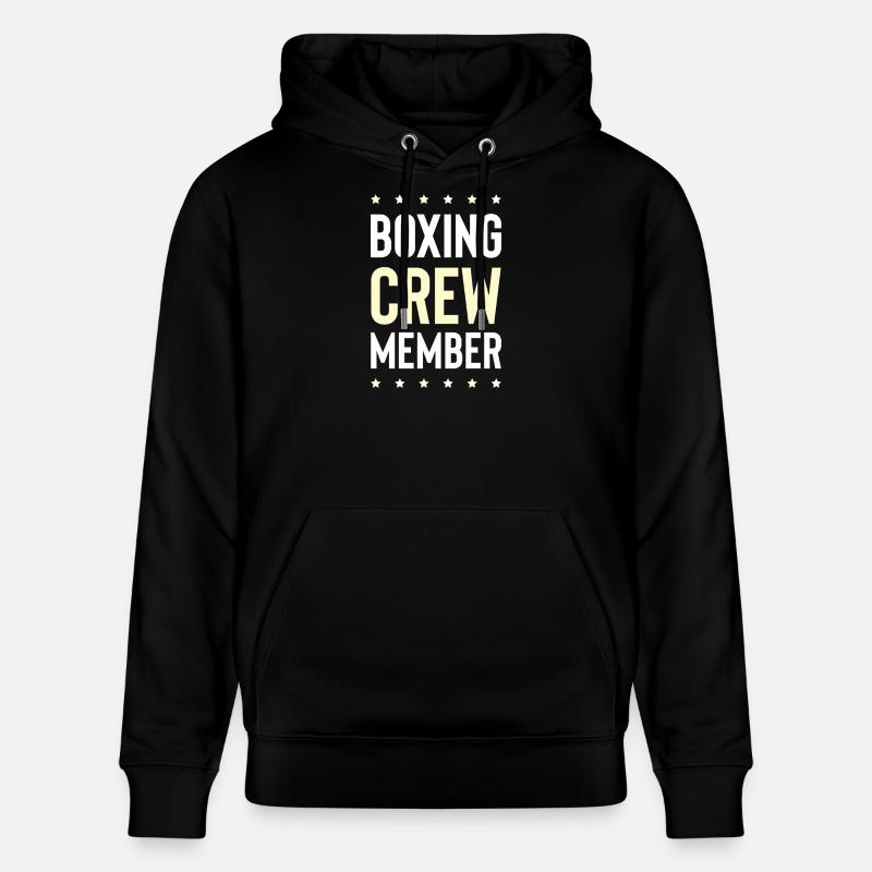Équipe de boxe - Sweat à capuche bio CRUISER Stanley/Stella Unisexe - noir