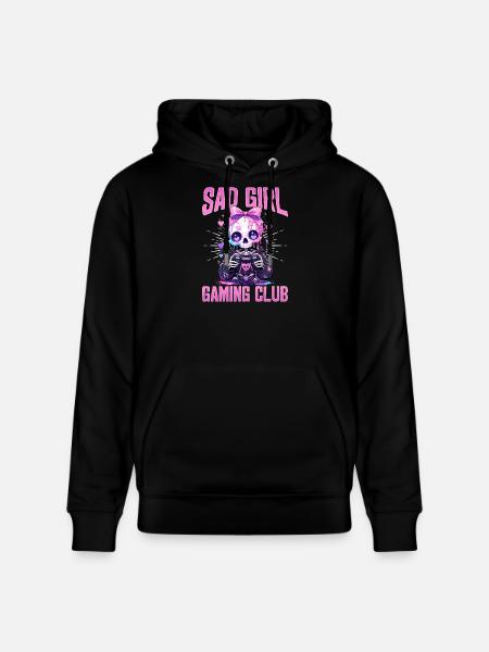 Pastel Goth Soft Goth Gaming Gamer - Sweat à capuche bio CRUISER Stanley/Stella Unisexe - noir
