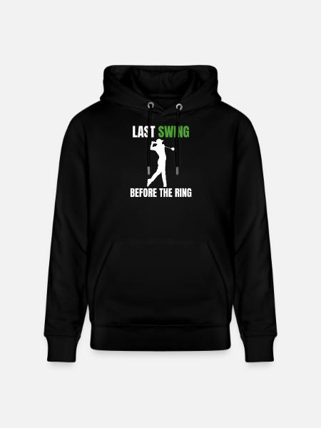 Golf-Junggesellenabschied - Stanley/Stella Unisex Bio-Hoodie CRUISER - Schwarz