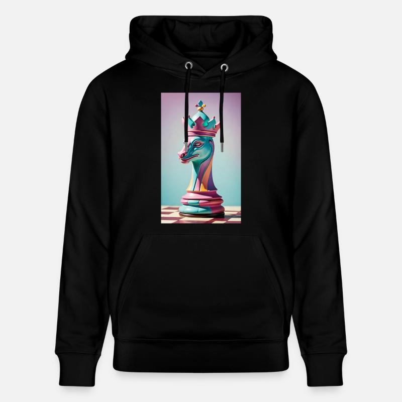 Échecs | Pièce d’échecs | Joueur d’échecs - Sweat à capuche bio CRUISER Stanley/Stella Unisexe - noir