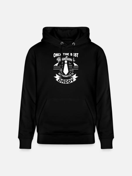 Father's Day Best Husbands - Stanley/Stella CRUISER Unisex Organic Hoodie - black