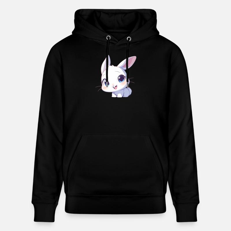 Lapin Lapin - Sweat à capuche bio CRUISER Stanley/Stella Unisexe - noir